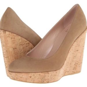 Stuart Weitzman Corkswoon Wedges Size 8.5